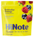 HiNote Everyday Energy Berry Medley pouch and prepared drink